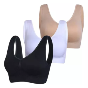 Pohodlná tvarující podprsenka bez kostic (3ks), 02926
