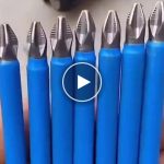 Sada křížových magnetických bitů 7ks – video