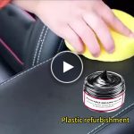 Speciální vosk pro renovaci zašlých a poškrábaných povrchů – video