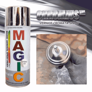 Chromová barva ve spreji (450 ml)