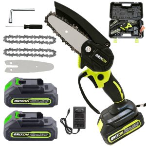 AKU Elektrická ruční pilka + Náhradní baterie + Náhradní řetěz