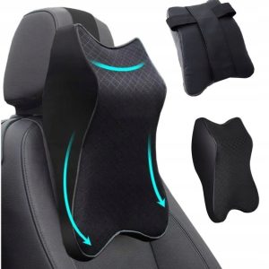 Polštářek na opěradlo auta