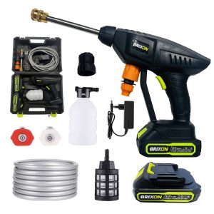 BRIXON AKU Ruční vysokotlaký čistič + Náhradní baterie