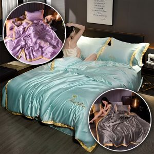 Luxusní saténová deka