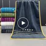 Luxusní sada ručníků (4ks) – video