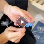 Svítící motýlí kytice – video